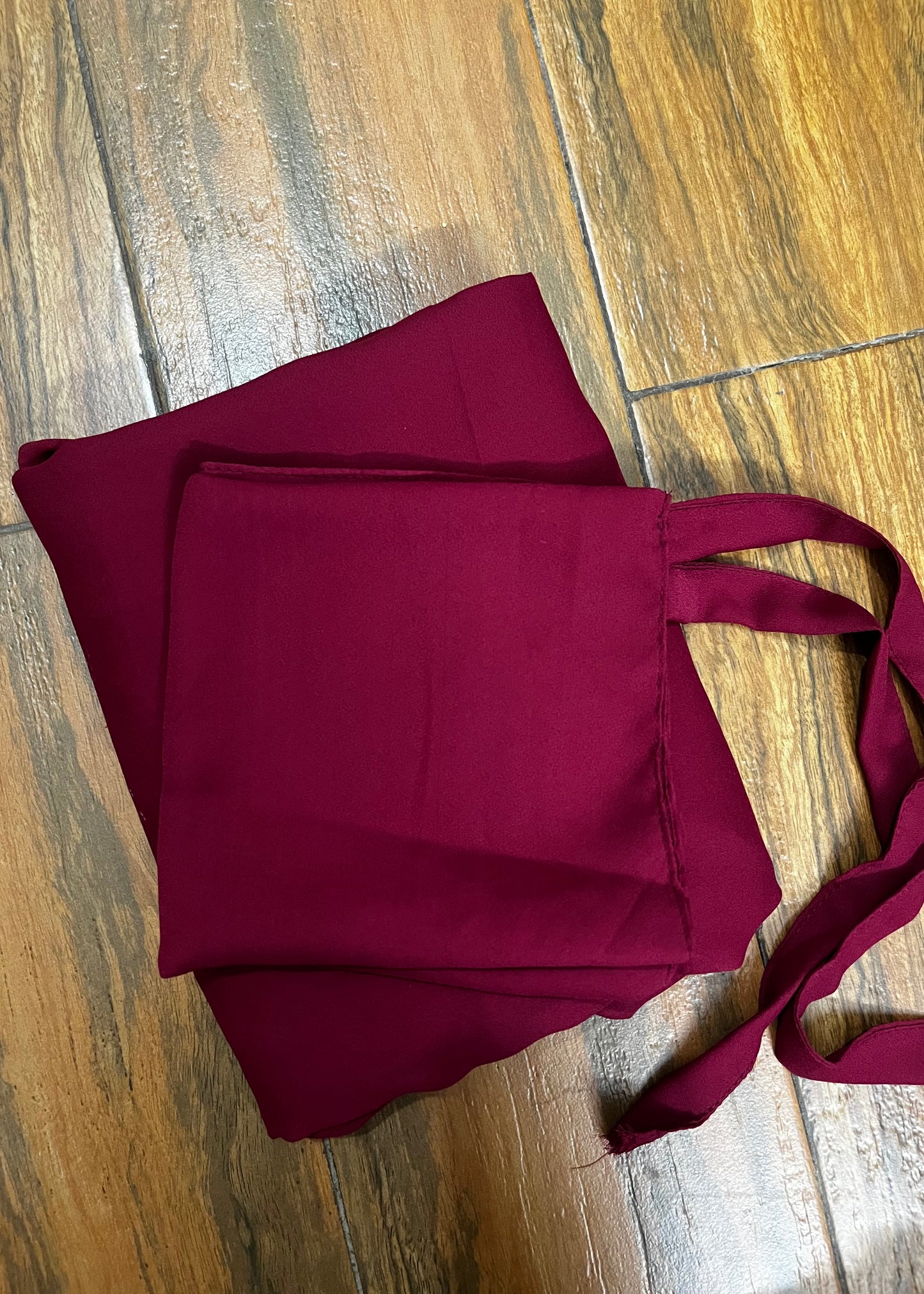 3 Layer Khimar - Maroon