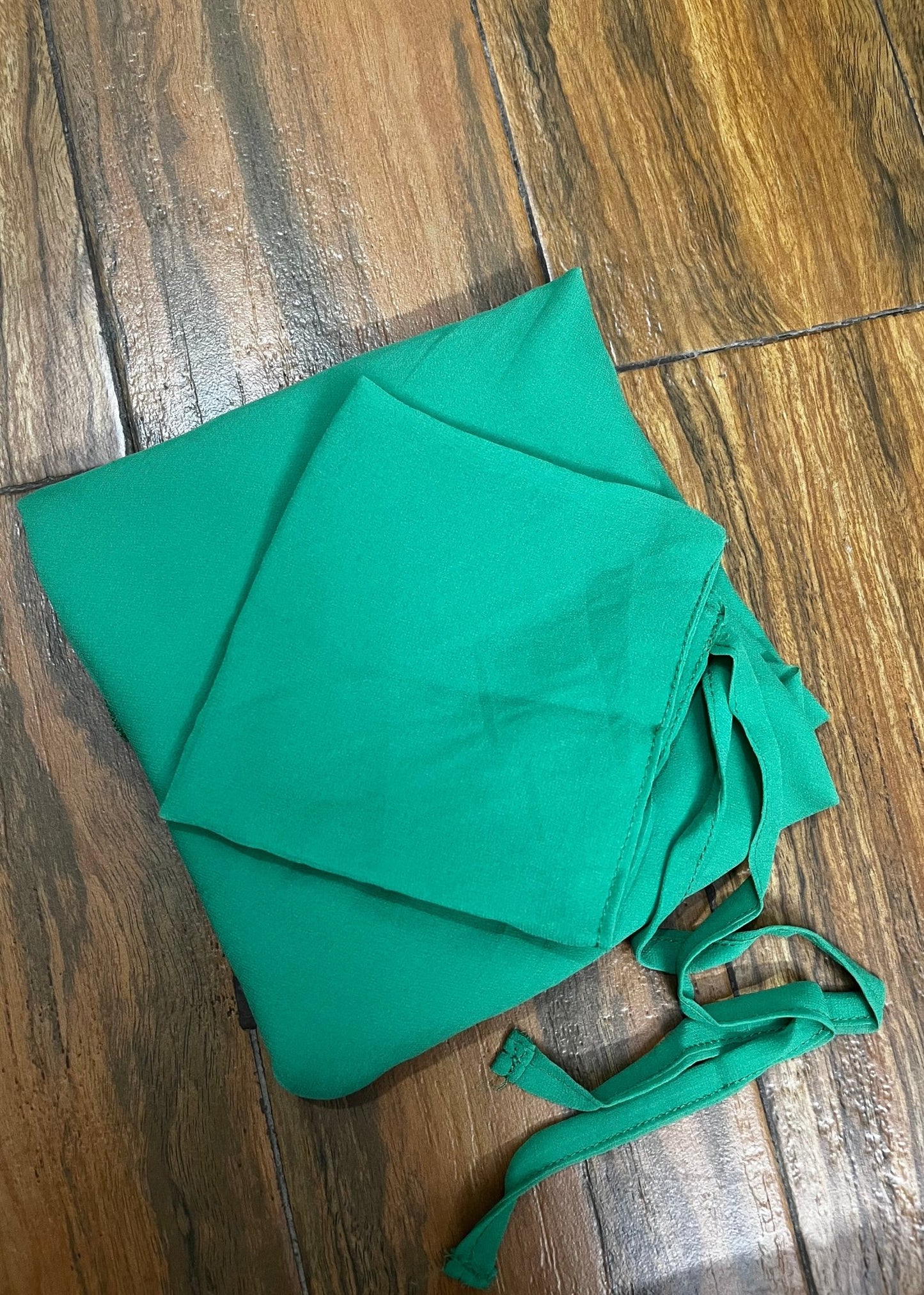 3 Layer Khimar - Turquoise - Amirah.pk