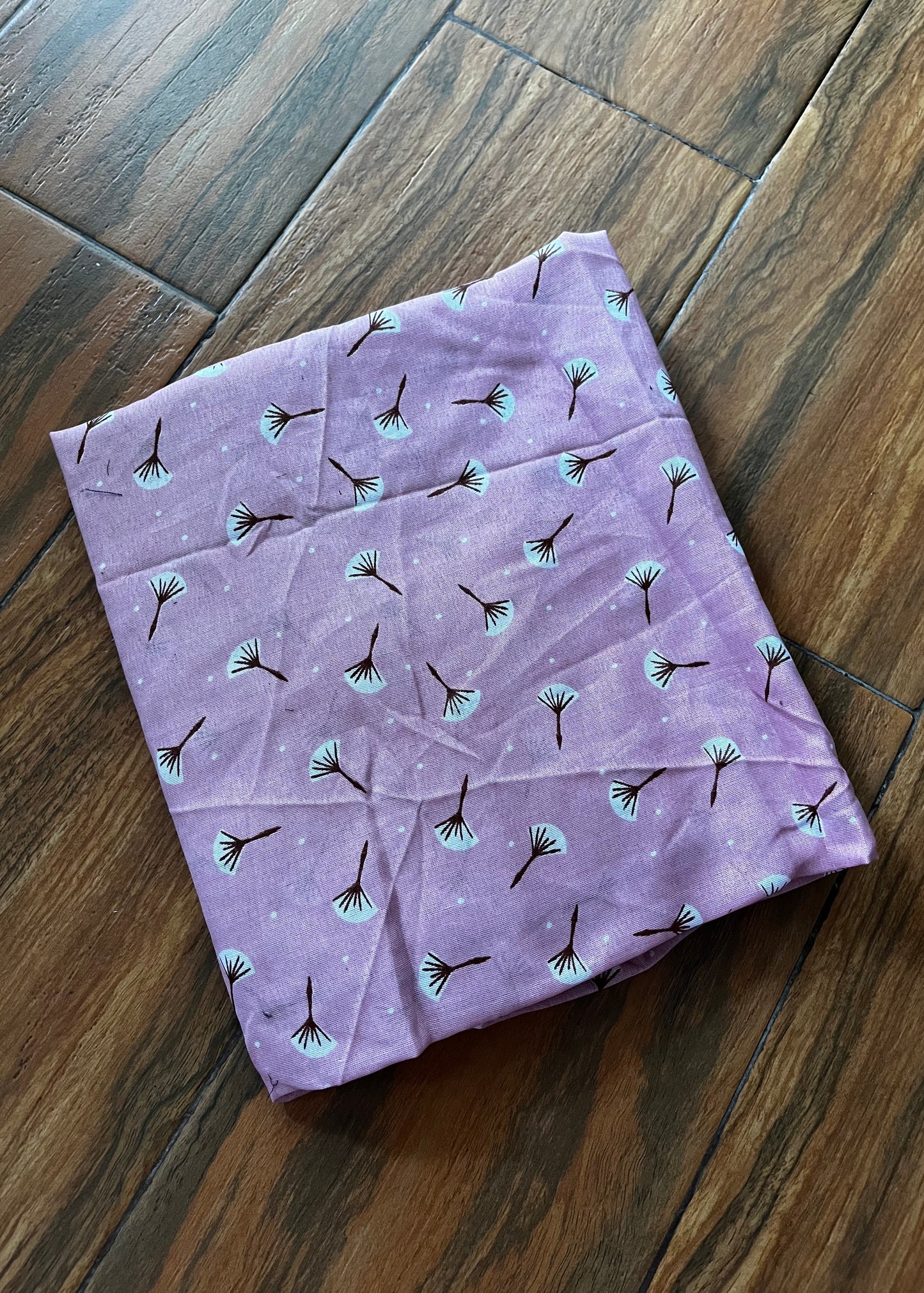 Kids Printed Namaz Chadar - Baby Pink