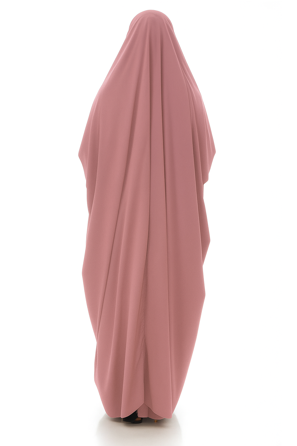 French Piping Jilbab - Pink