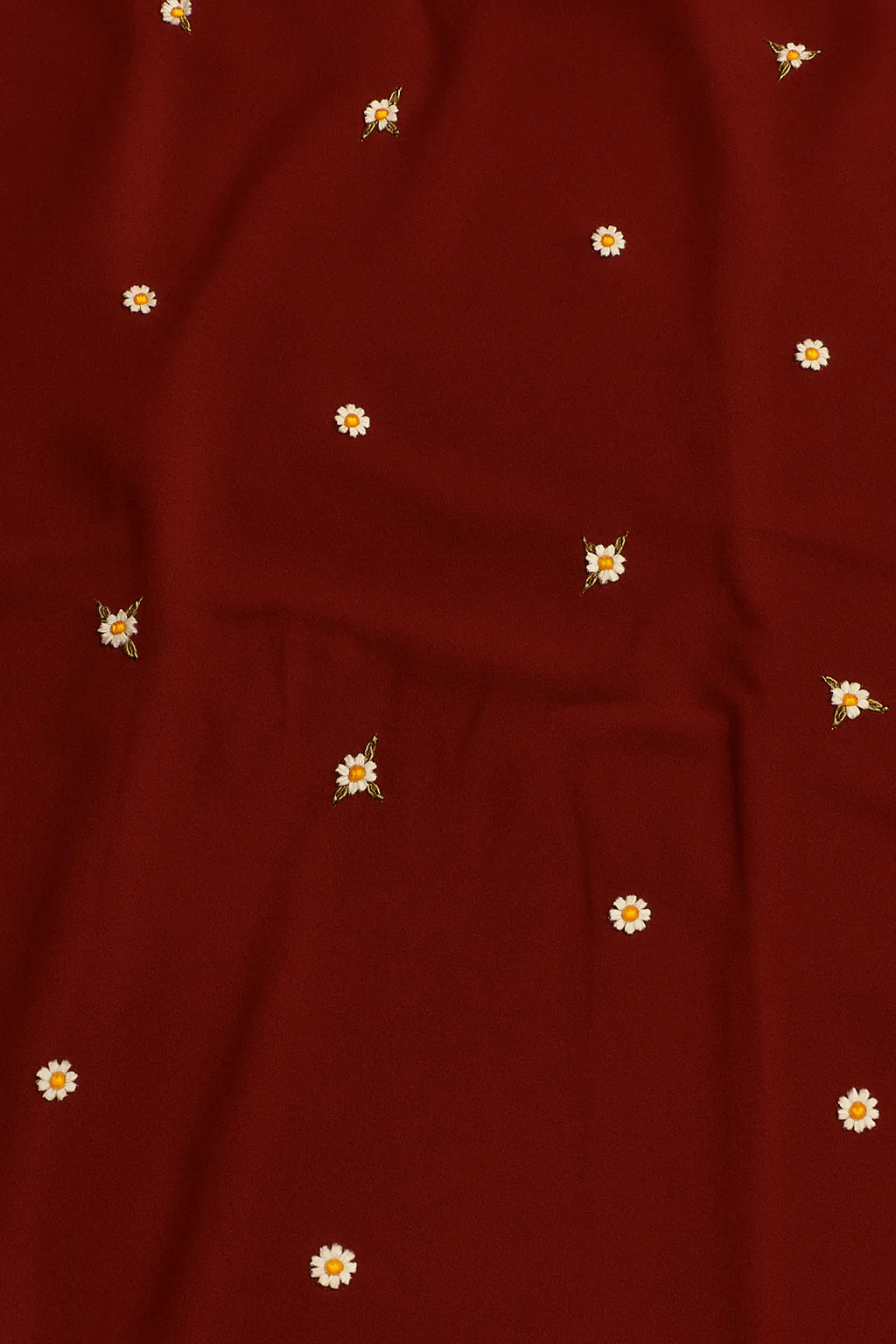 EMBROIDERED NAMAZ CHADDAR WITH SLEEVES-MAROON