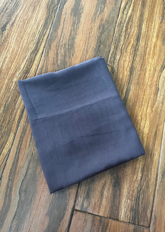 Instant Double Loop Hijab - Dark Grey