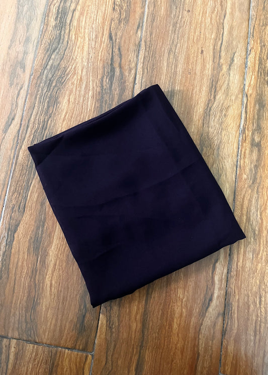 Instant Double Loop Hijab - Dark Purple