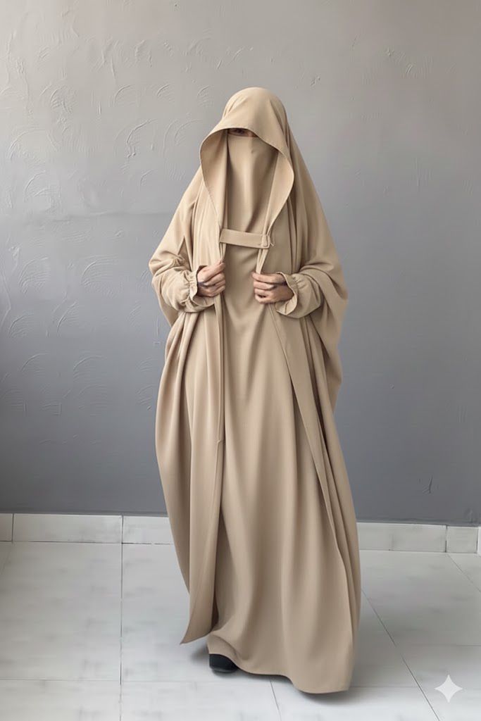 SAUDI JILBAB - Beige