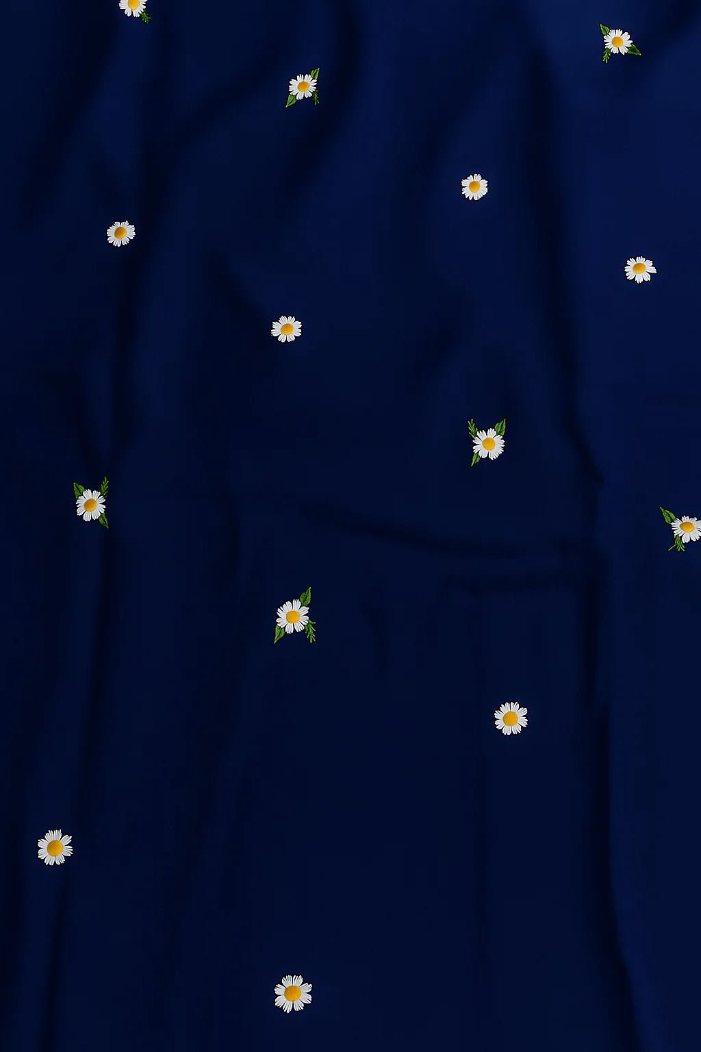 EMBROIDERED NAMAZ CHADDAR WITH SLEEVES - NAVY BLUE - Amirah.pk