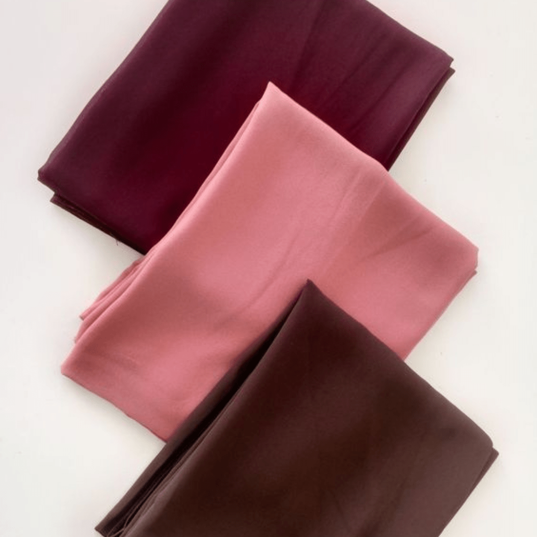 Georgette Hijab Bundles - Pack of 3 - Amirah.pk