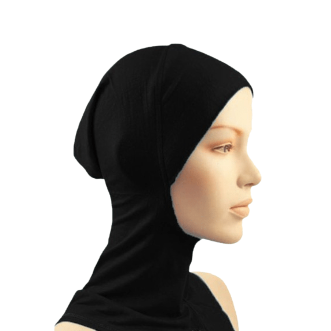 Ninja Cap - Black - Amirah.pk