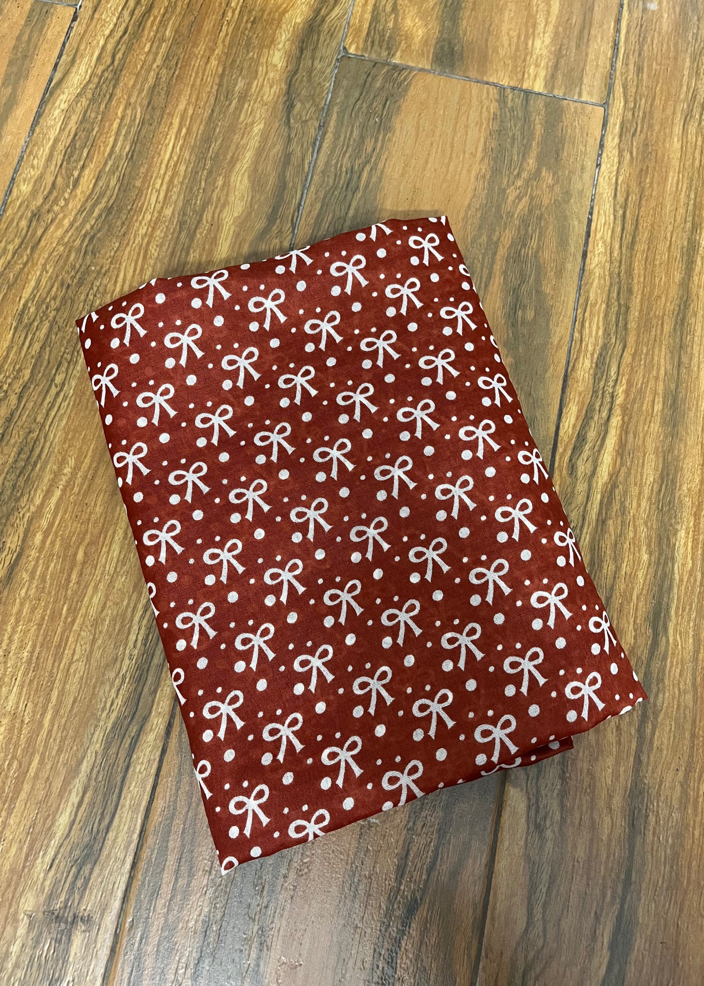 Kids Printed Namaz Chadar - Red