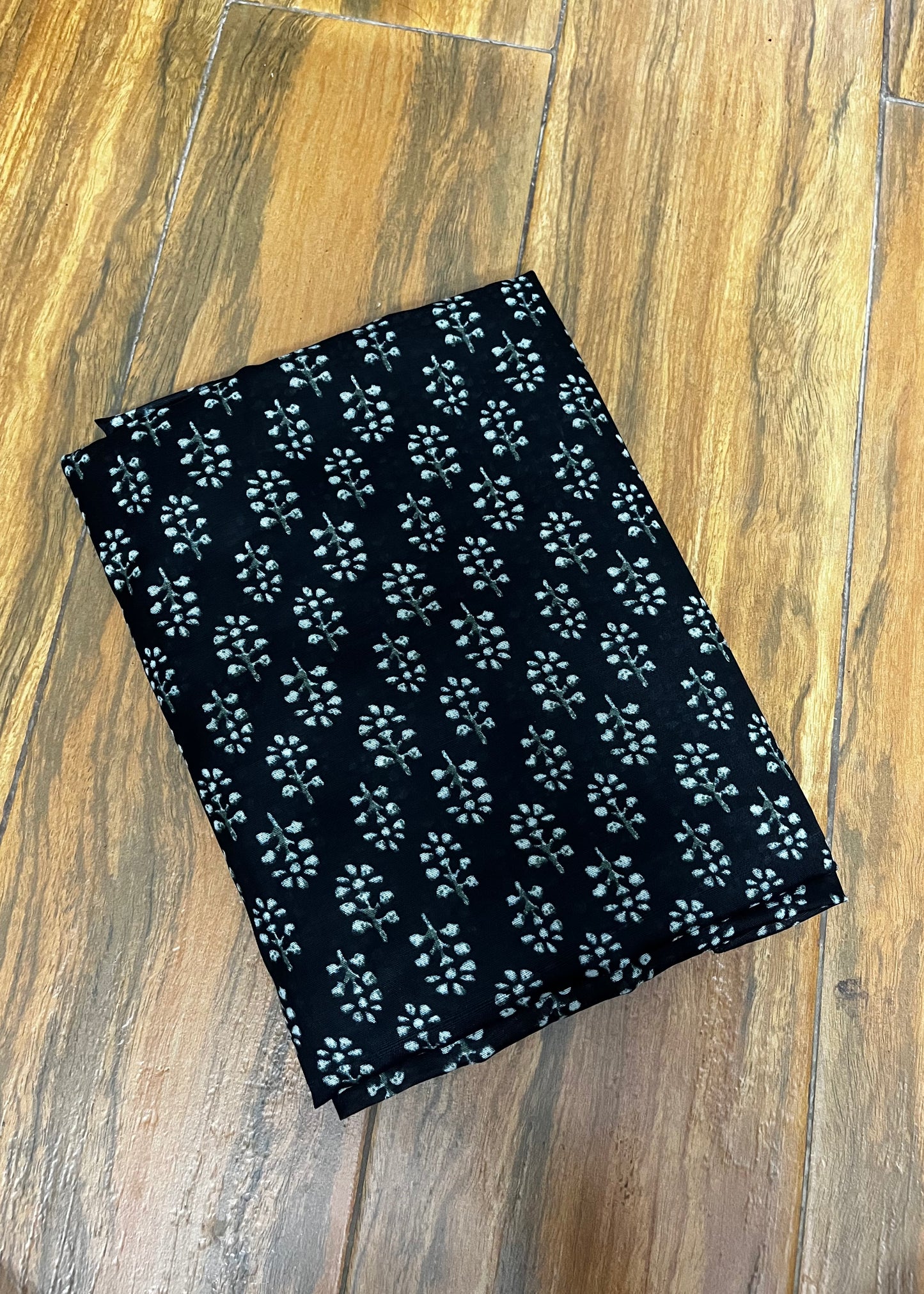 Kids Printed Namaz Chadar - Black