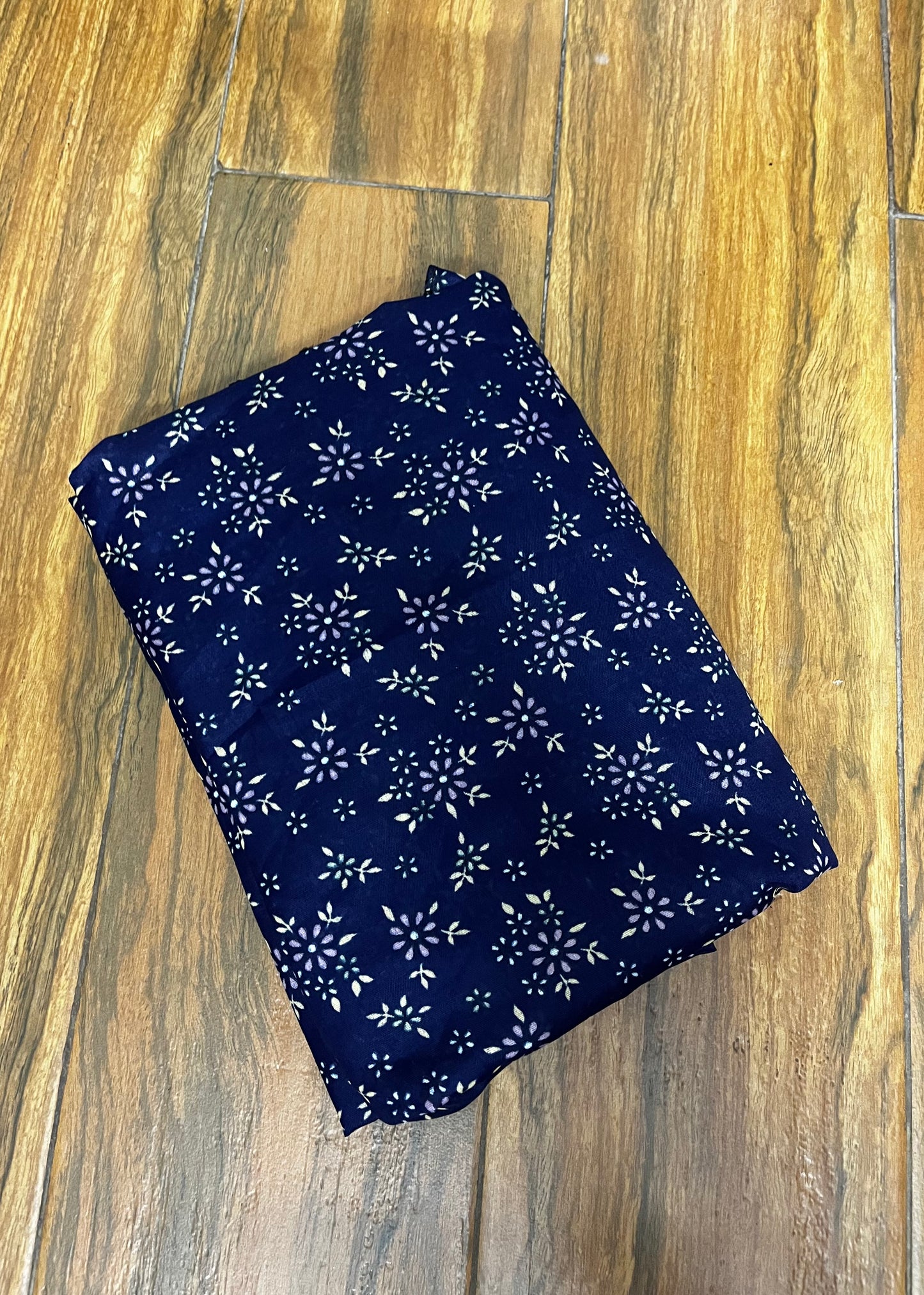 Kids Printed Namaz Chadar - Navy Blue