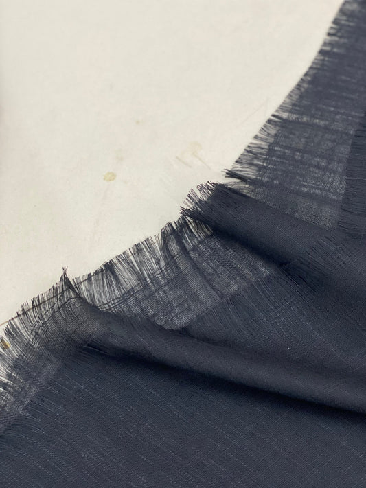 Turkish Lawn Hijab - Black - Amirah.pk