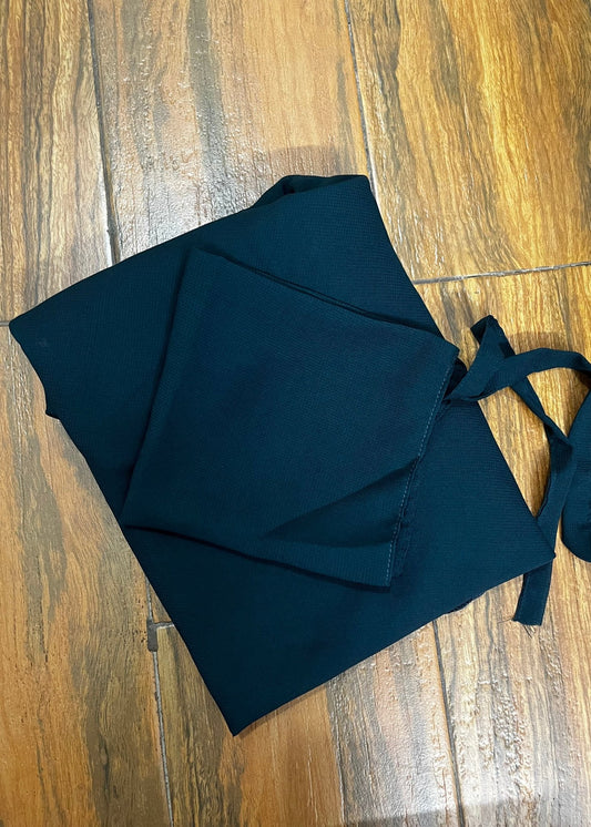 3 Layer Khimar - Dark Teal - Amirah.pk