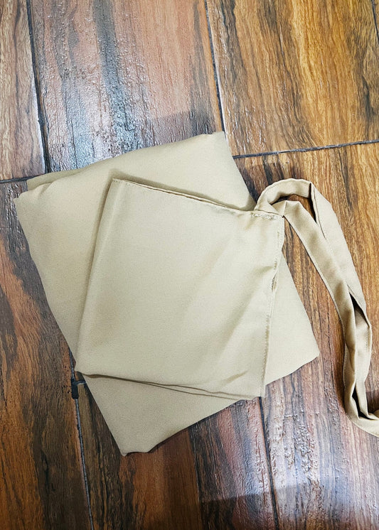 3 Layer Khimar - Skin - Amirah.pk