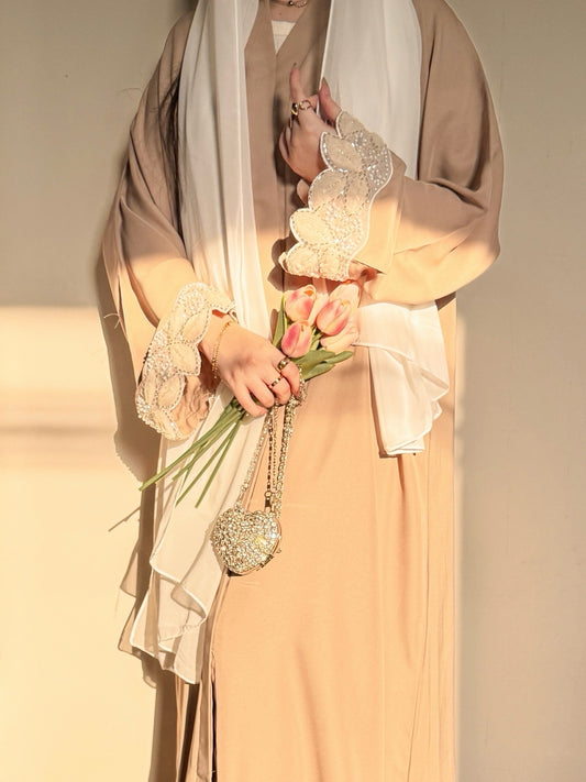 Jasmine — Elegant Lace Abaya