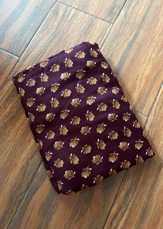 Kids Printed Namaz Chadar - Maroon