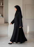 Plain Abaya - Black