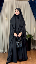 Butterfly Abaya - Black