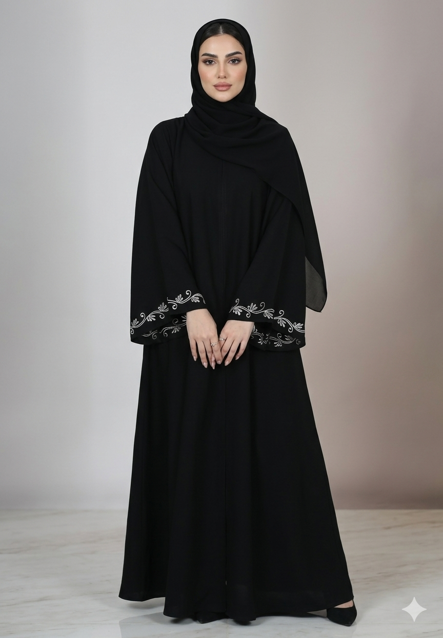 Ayla Abaya - Black