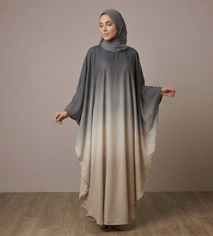 Ocean Mist Abaya