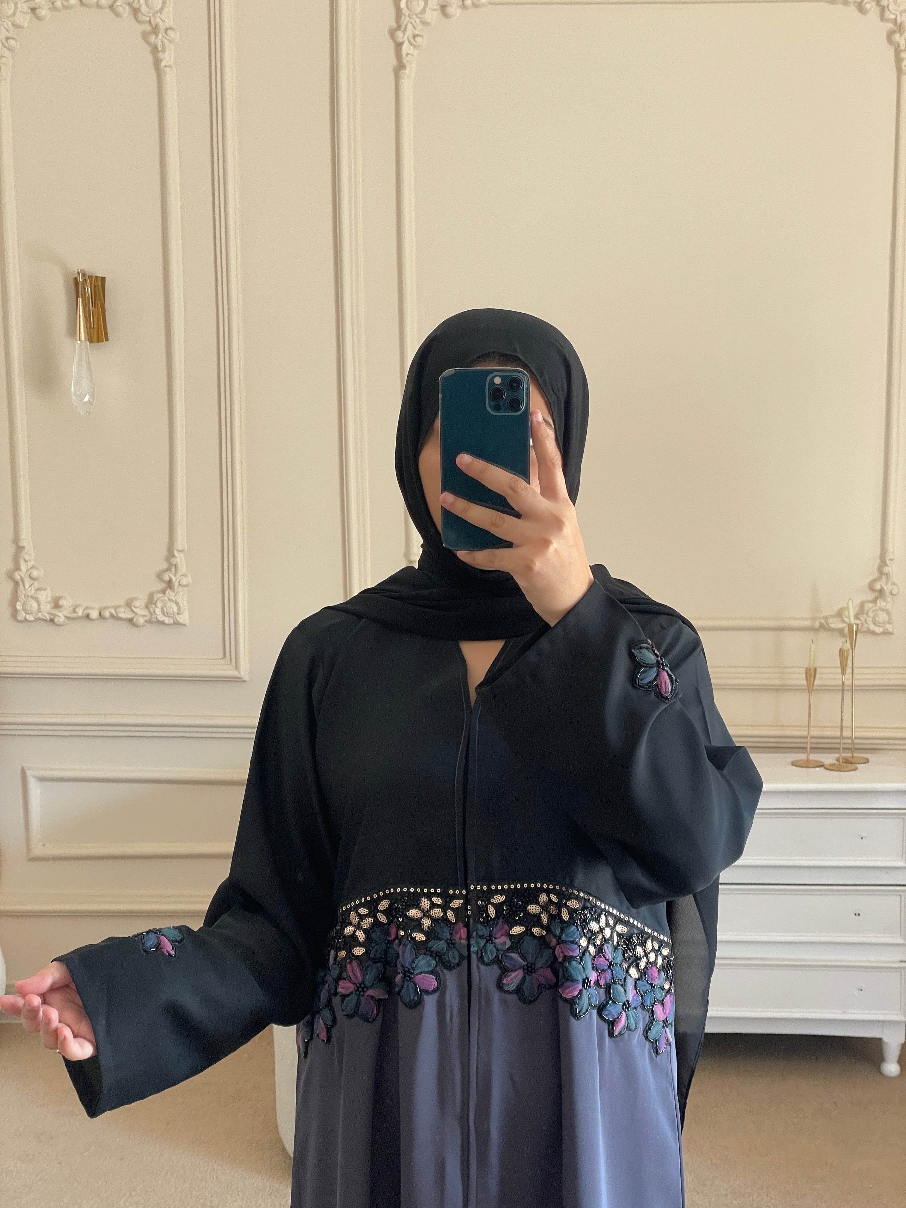 Fatima - Black & Grey