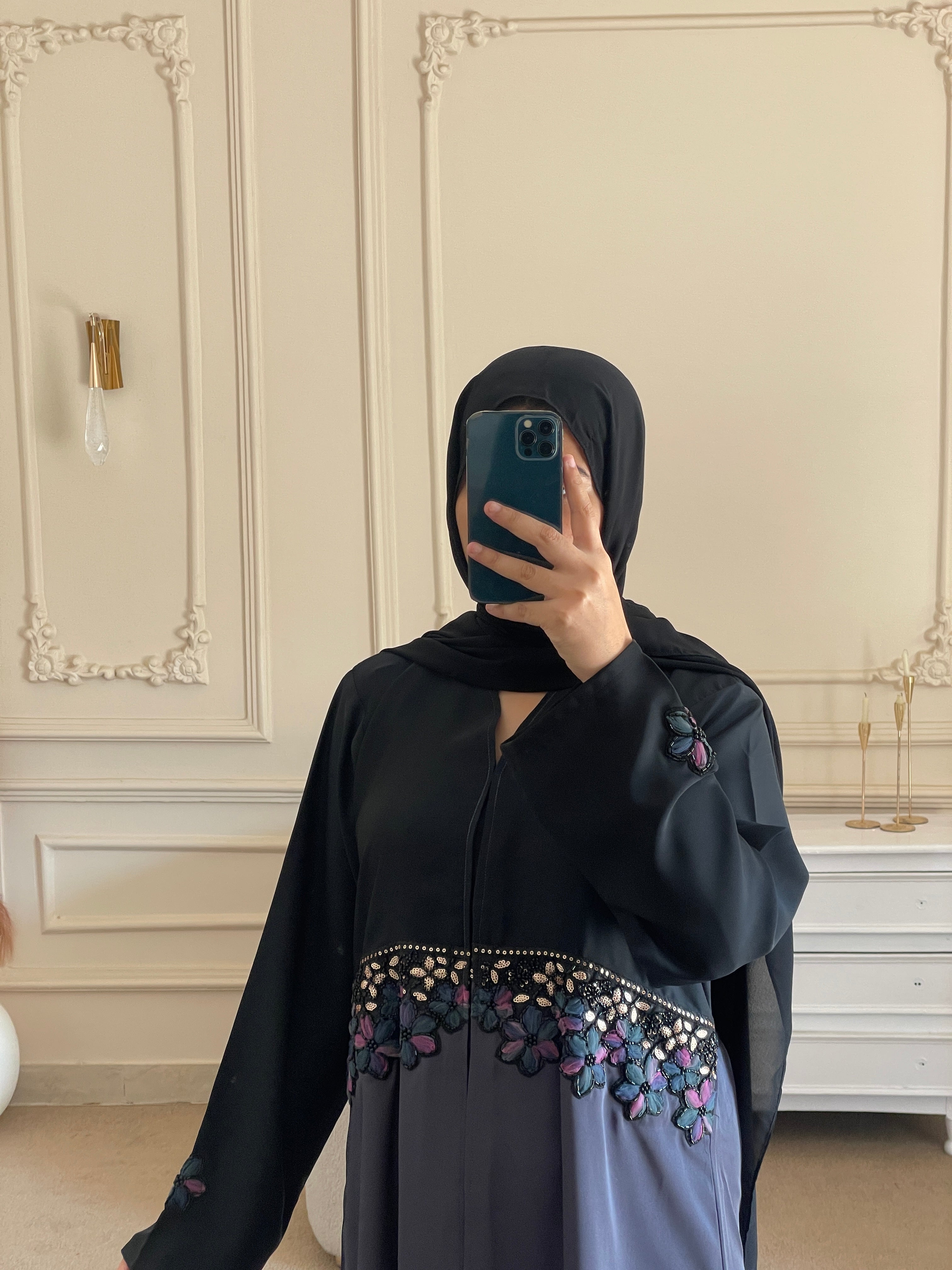 Fatima - Black & Grey