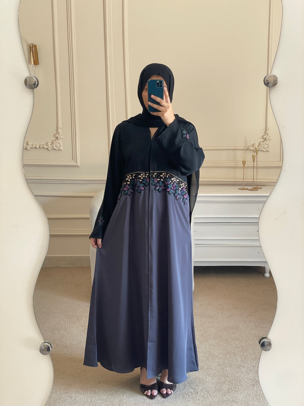 Fatima - Black & Grey