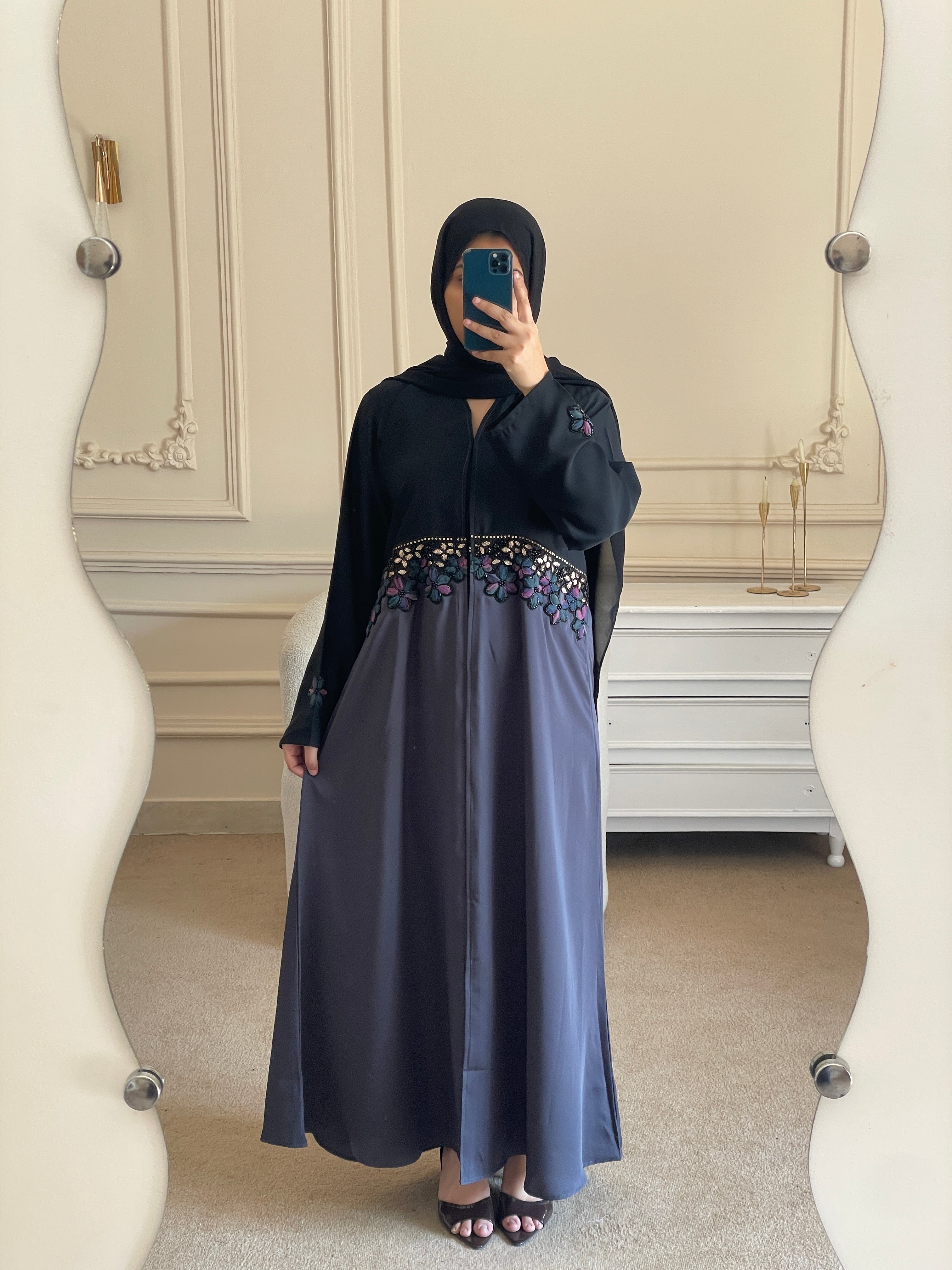 Fatima - Black & Grey