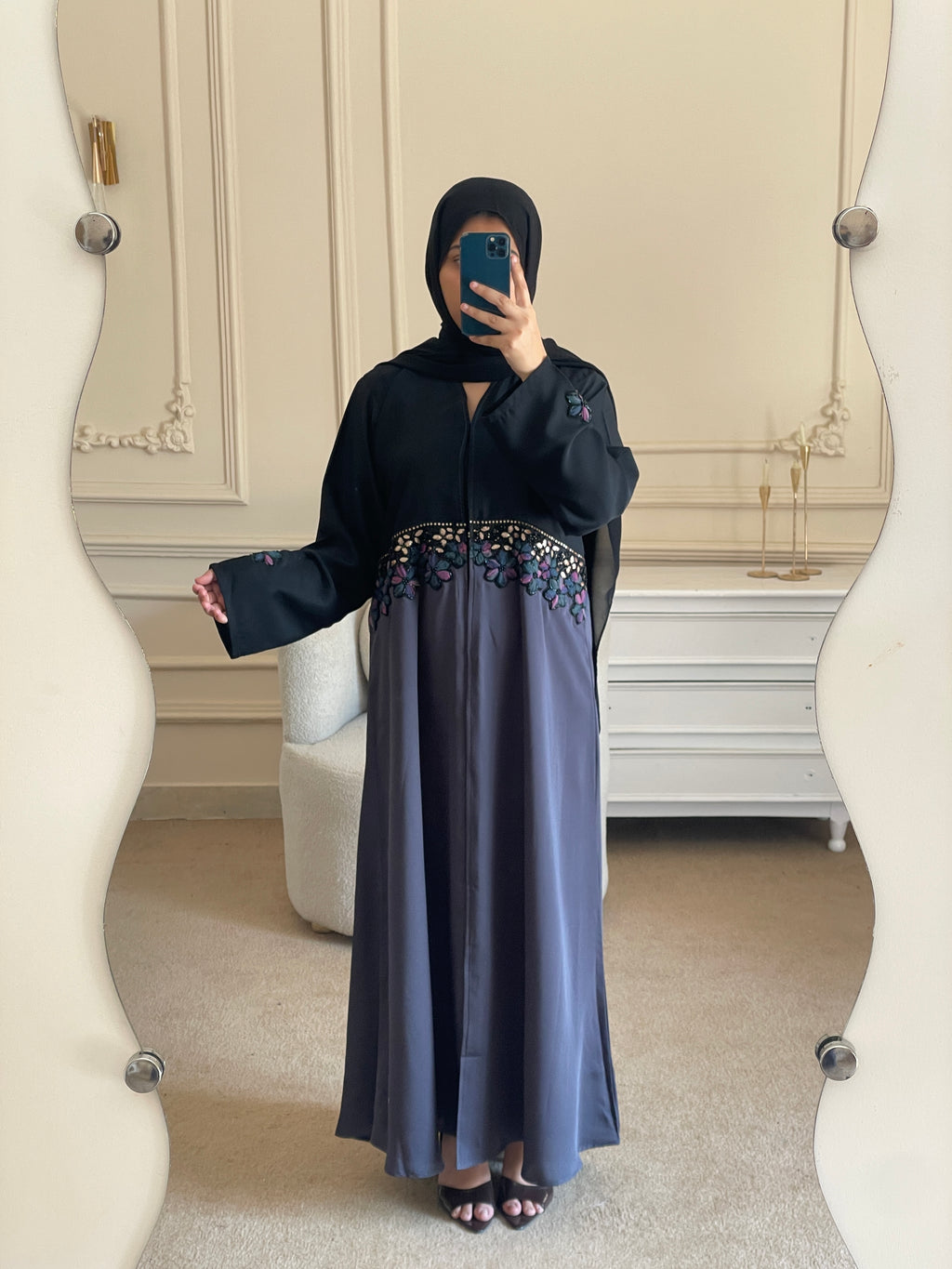Fatima - Black & Grey