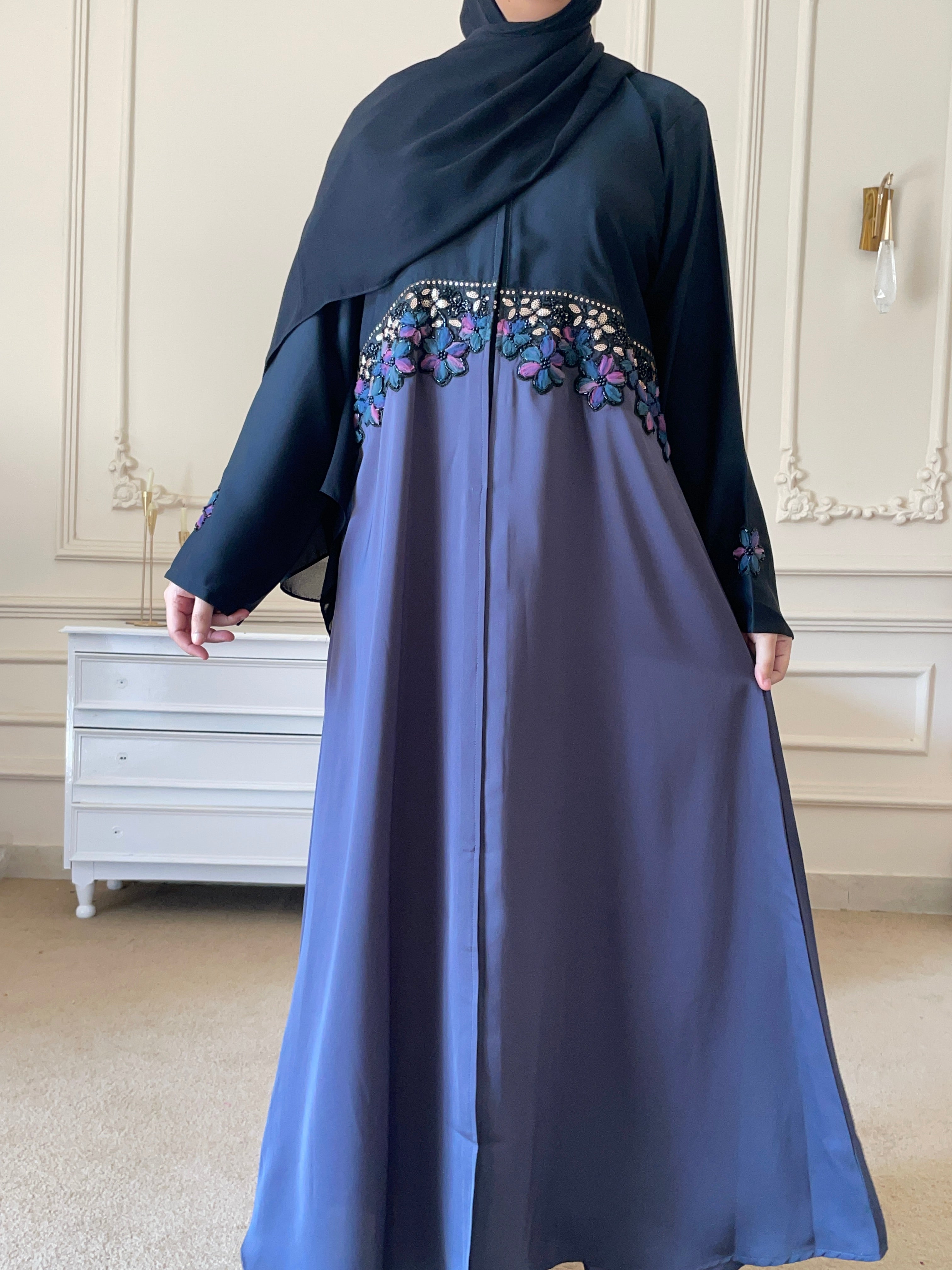 Fatima - Black & Grey