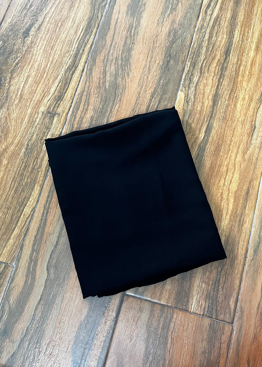 Instant Double Loop Hijab - Black
