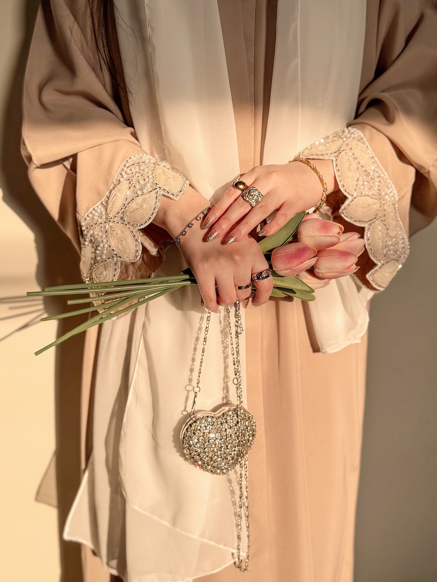 Jasmine — Elegant Lace Abaya