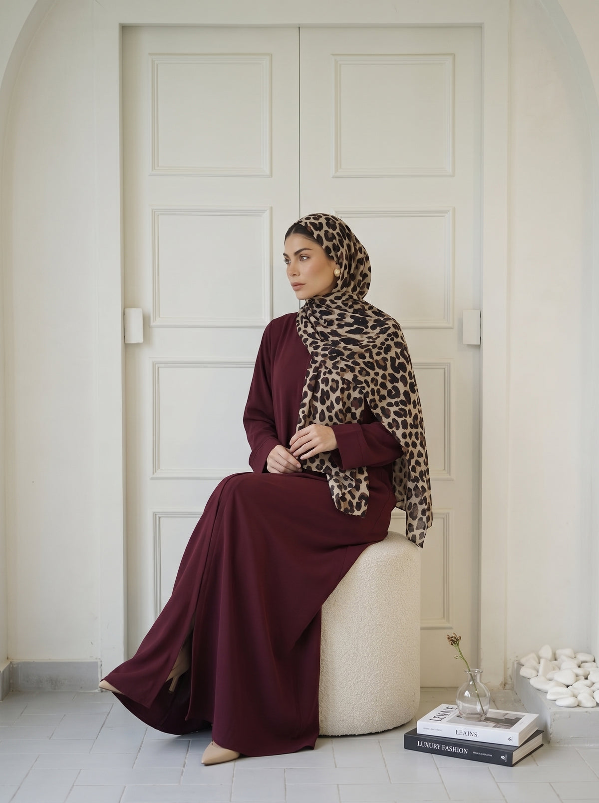 Amirah  – Deep Maroon