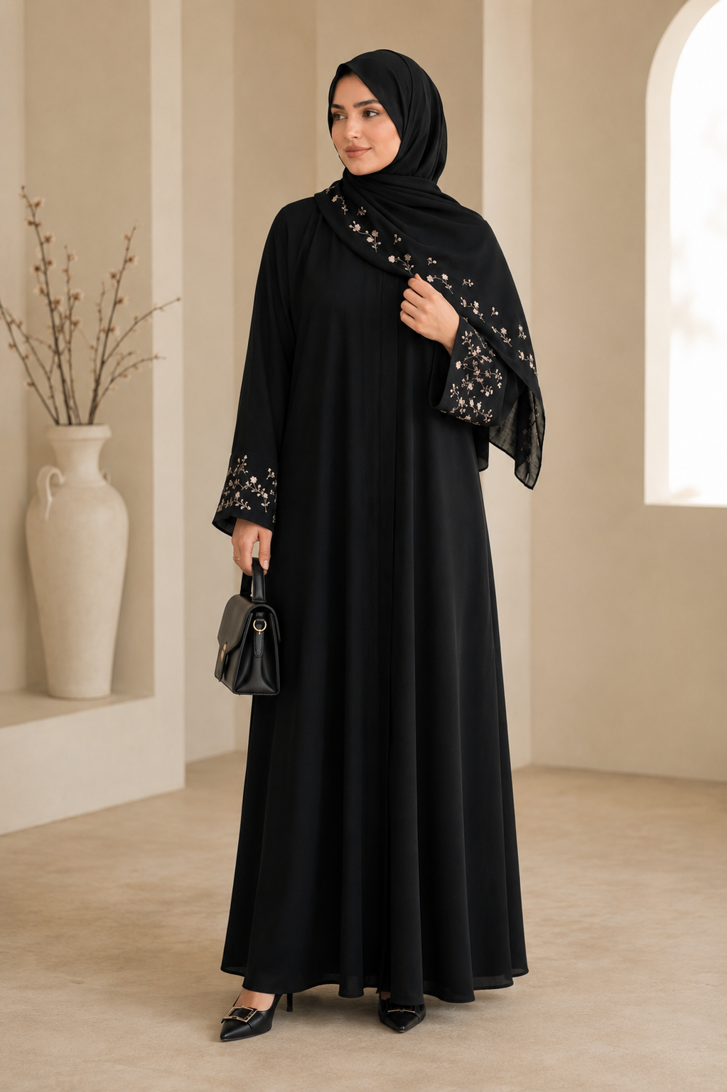 Yumna Abaya - Black