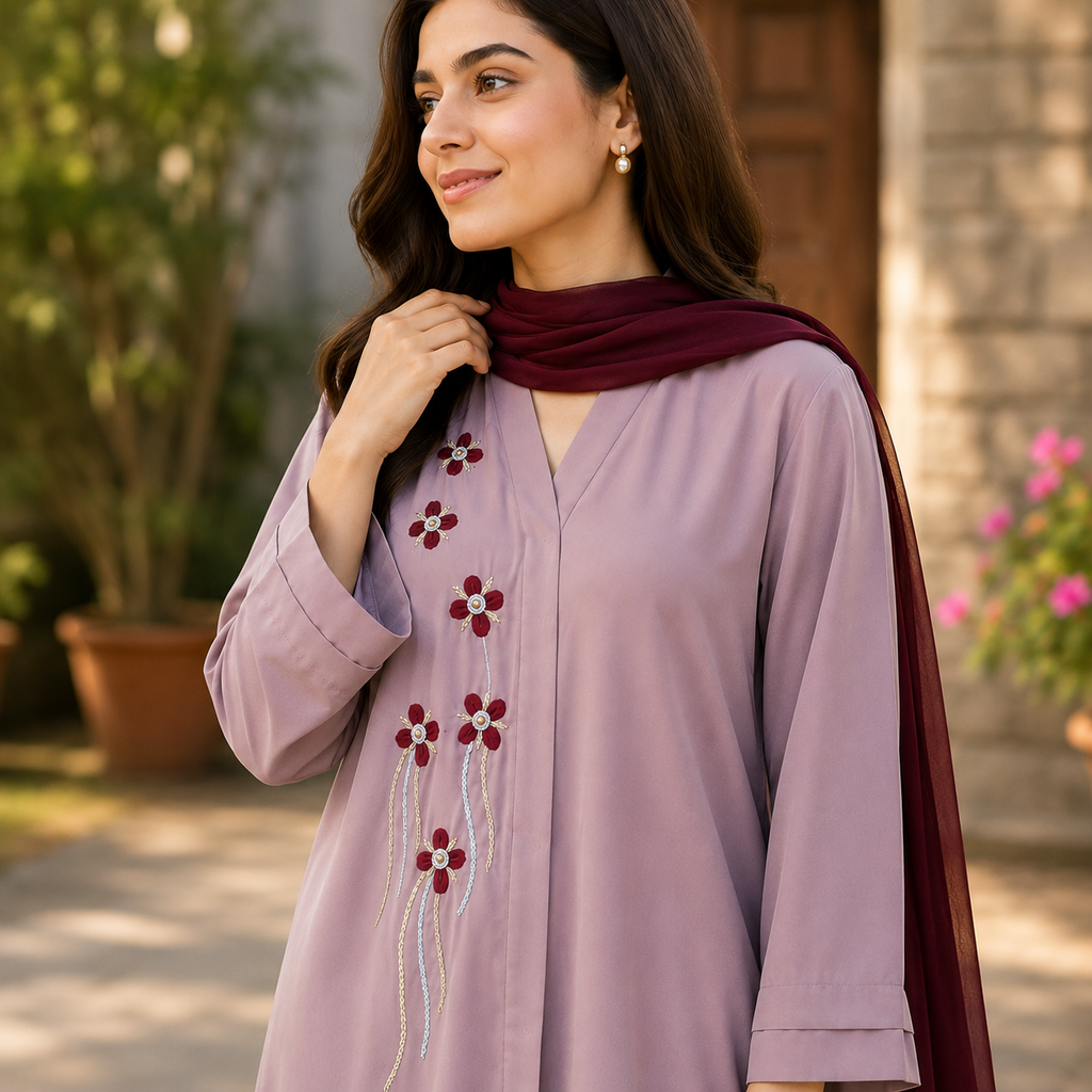 Areeba - Tea Pink