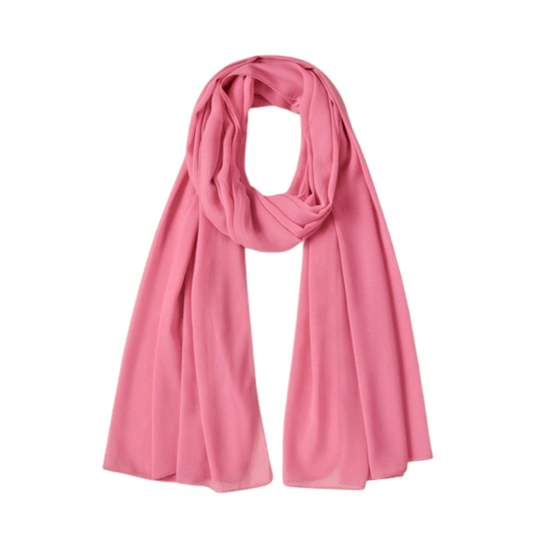 Chiffon Hijab - Baby Pink - Amirah.pk