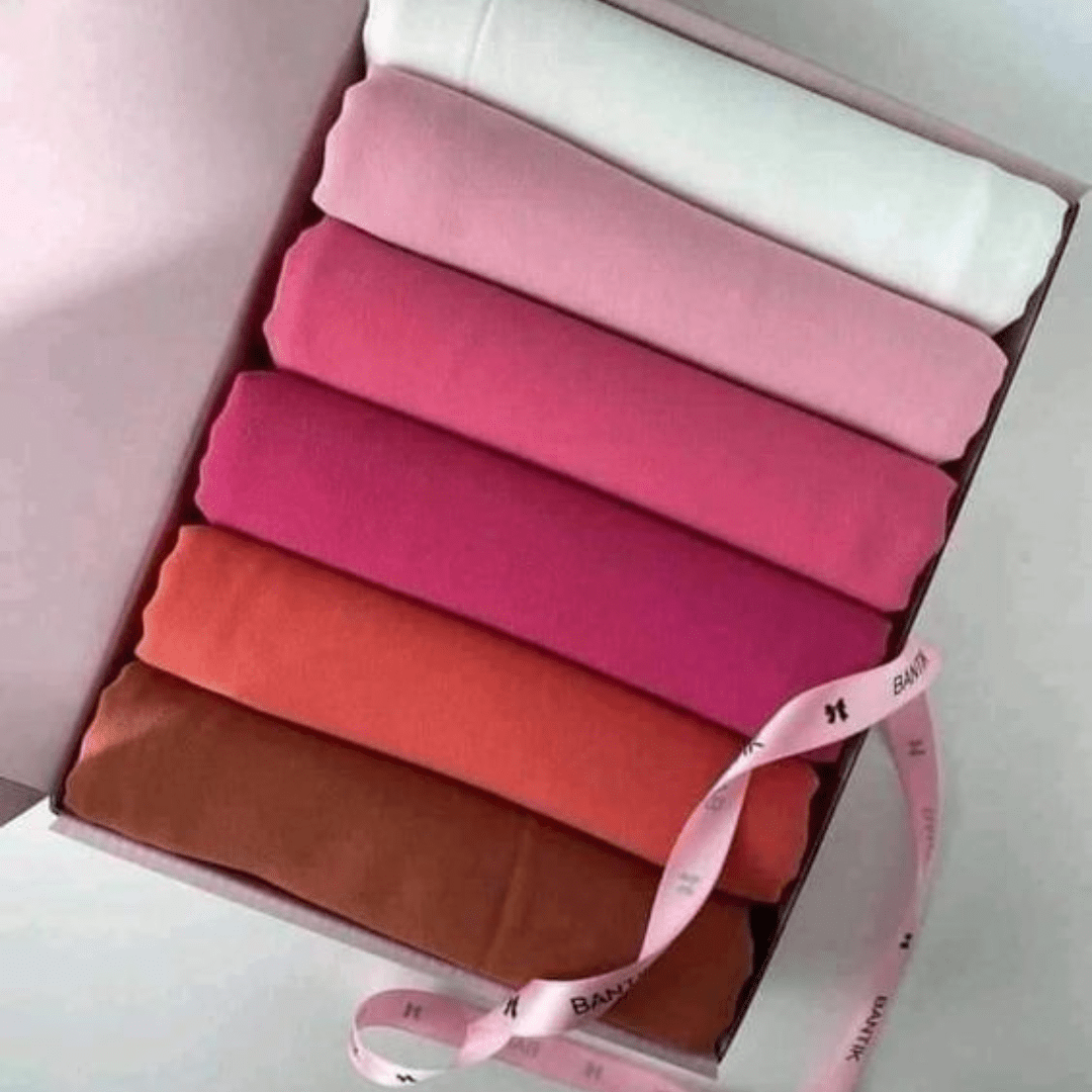 Chiffon Hijab Bundles - Pack of 6 - Amirah.pk