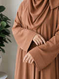 Plain Abaya - Coffee