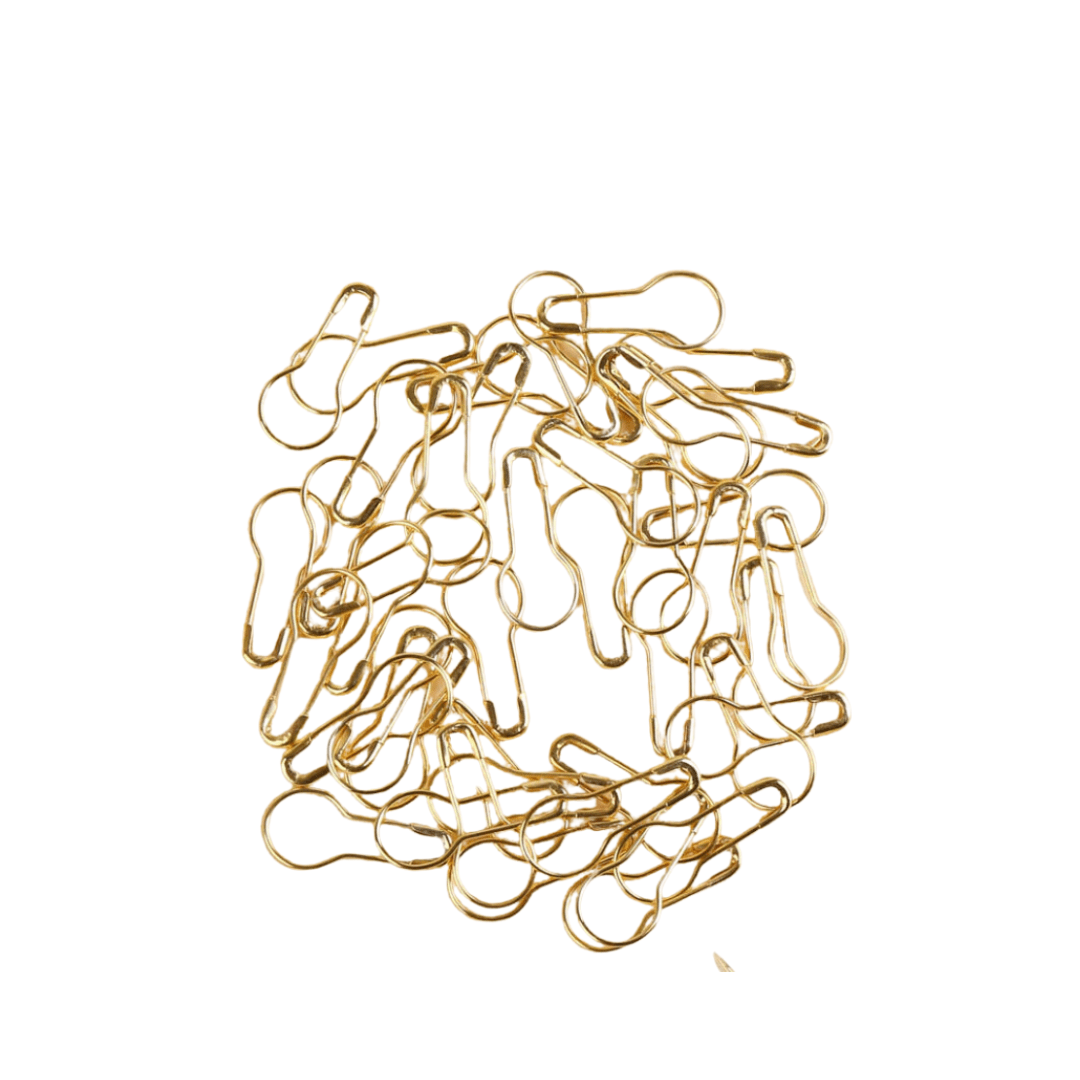 Coil Less Pins - Golden (50 pcs) - Amirah.pk