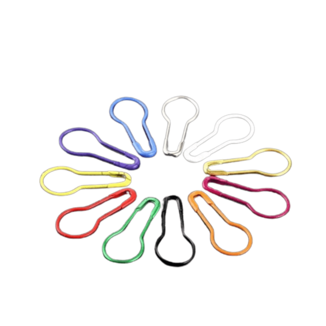 Coil Less Pins - Multicolor (50 pcs) - Amirah.pk