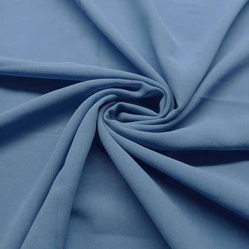 Georgette Hijab - Blue - Amirah.pk