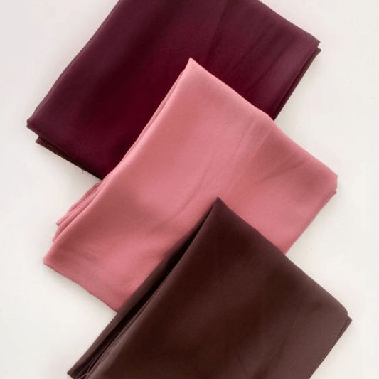 Georgette Hijab Bundles - Pack of 3 - Amirah.pk
