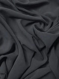 Georgette Hijab - Dark Gray - Amirah.pk