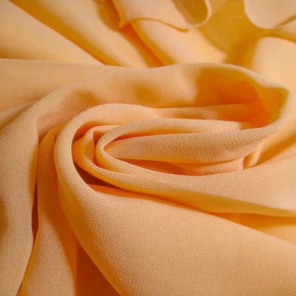 Georgette Hijab - Peach - Amirah.pk