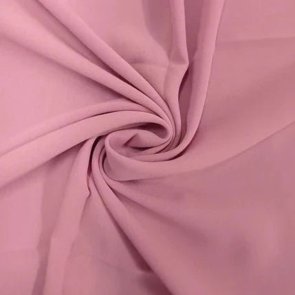 Georgette Hijab - Tea Pink - Amirah.pk