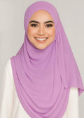 Instant Double Loop Hijab - Pink - Amirah.pk