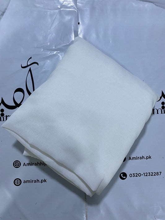 NAMAZ CHADAR WITH SLEEVES (WHITE) - Amirah.pk