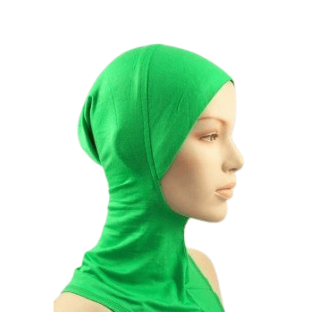 Ninja Cap - Green - Amirah.pk