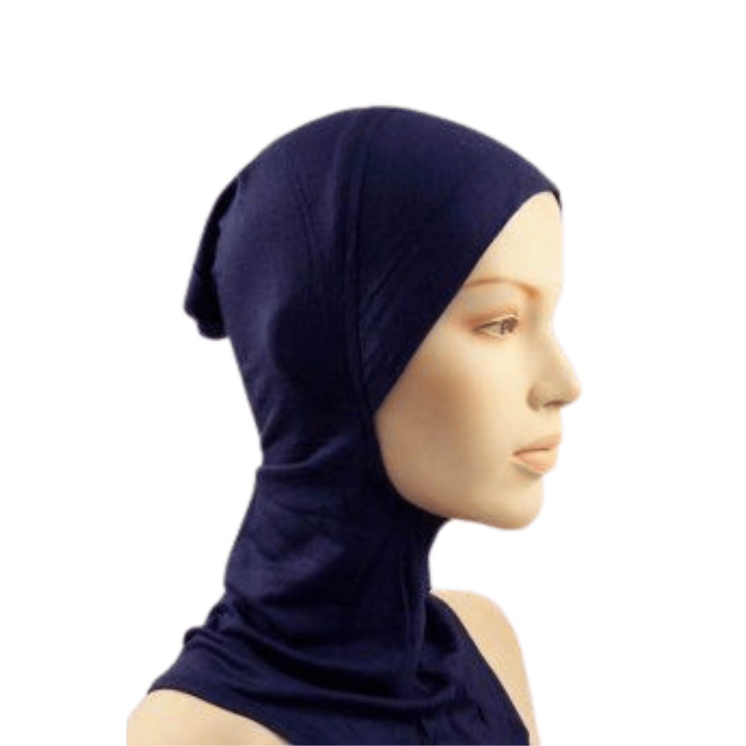 Ninja Cap - Navy Blue - Amirah.pk