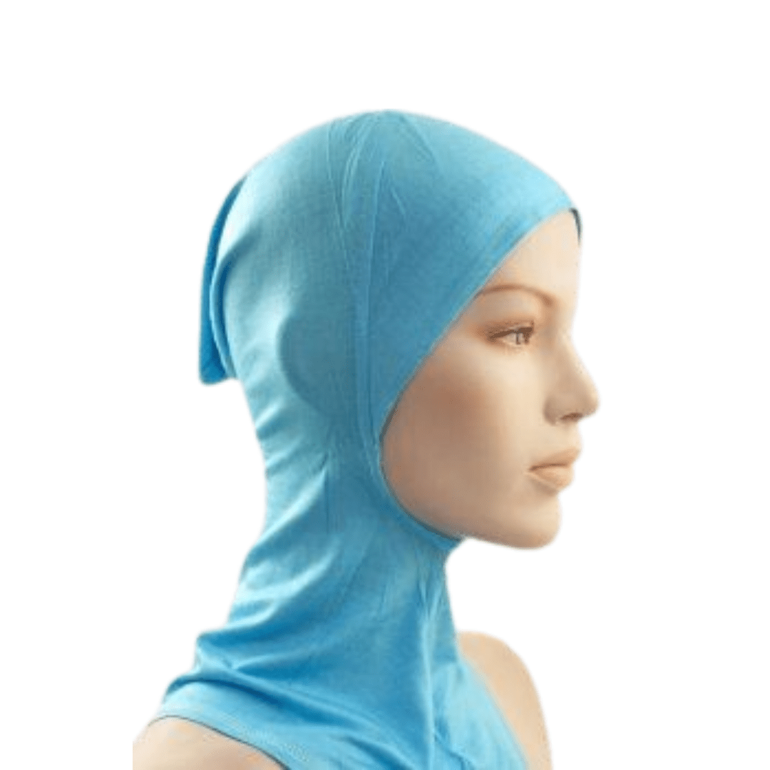Ninja Cap - Sky Blue - Amirah.pk