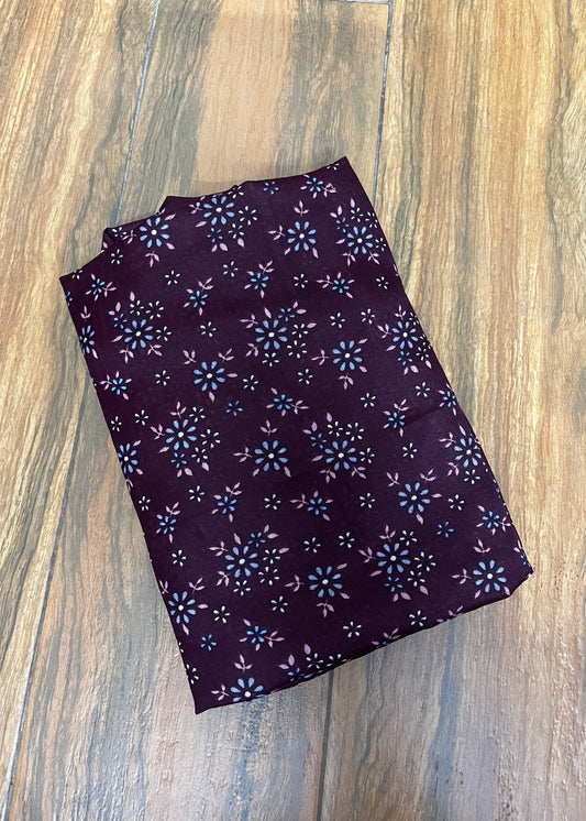 Kids Printed Namaz Chadar - Maroon